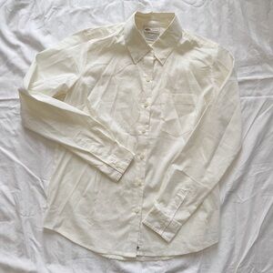 White Classic Button Down Shirt